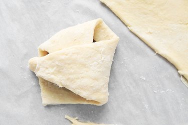 Oreo folded in dough