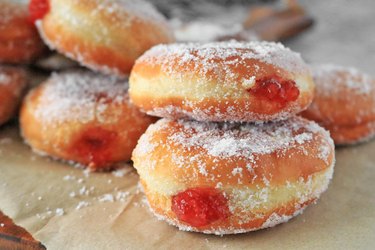 Paczki (Polish donuts)