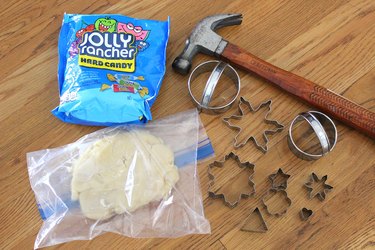 Materials for stained-glass cookies