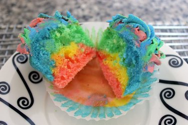 inside cupcake