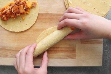 Roll the taquitos