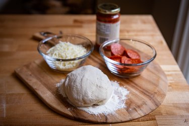 ingredients for pizza pockets