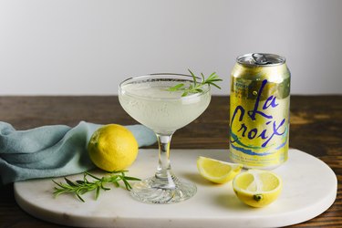 Lemon and Rosemary Gin Spritzer