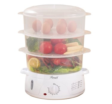 Rosewill 3-Tier Stackable Baskets Electric Food Steamer