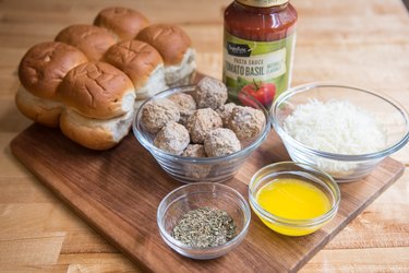 Mozzarella Meatball Sliders Recipe