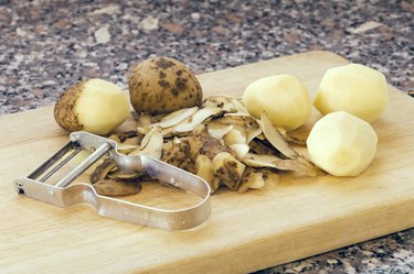 Potato peeling