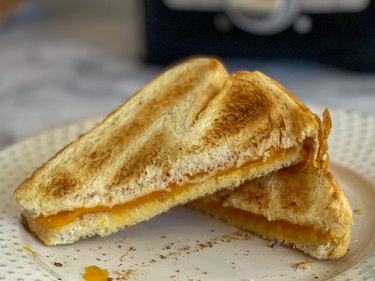 toaster grilled cheese