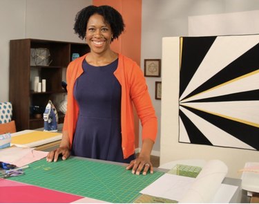 Nicole poses for Fresh Quilting TV